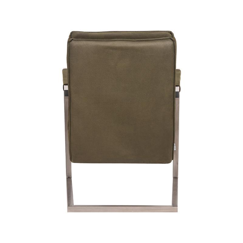 LABEL51 Fauteuil Jim - Army green - Microfiber