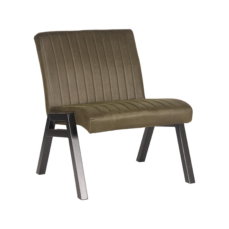 LABEL51 Fauteuil Matz - Army green - Microfiber