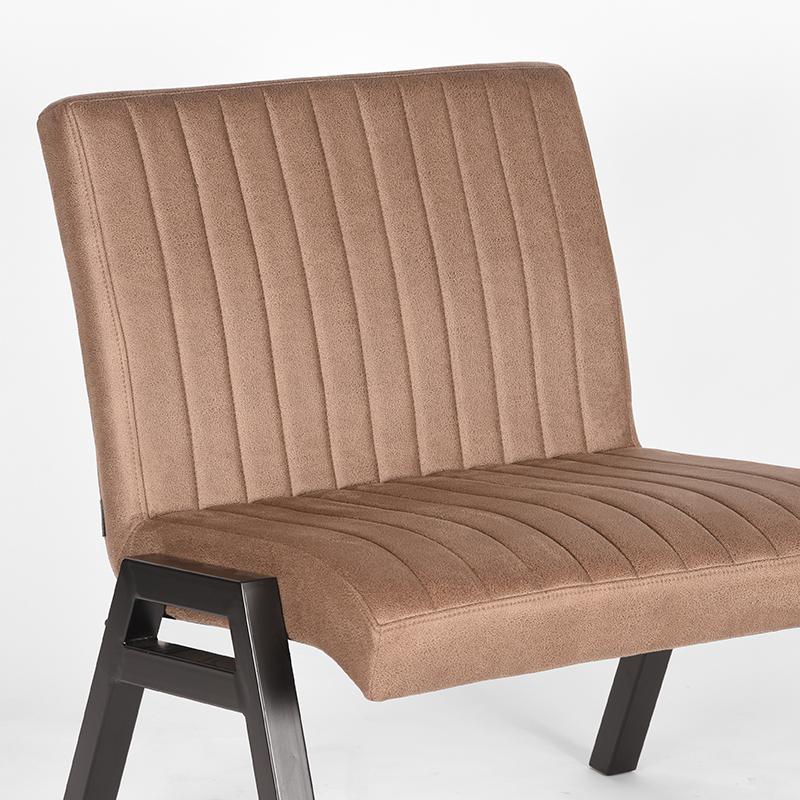 LABEL51 Fauteuil Matz - Stone - Microfiber