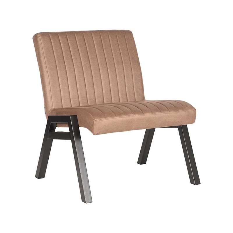 LABEL51 Fauteuil Matz - Stone - Microfiber