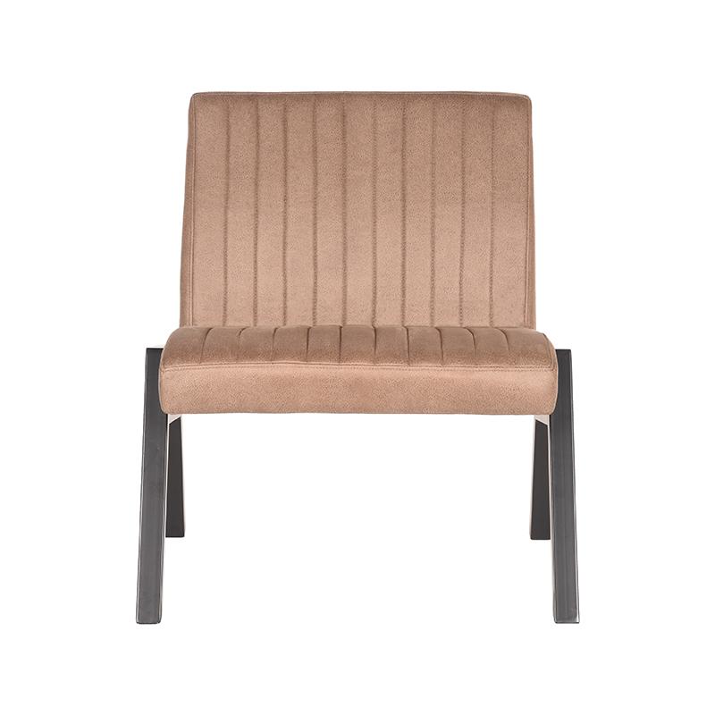 LABEL51 Fauteuil Matz - Stone - Microfiber