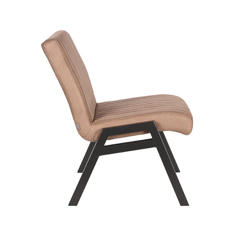 LABEL51 Fauteuil Matz - Stone - Microfiber
