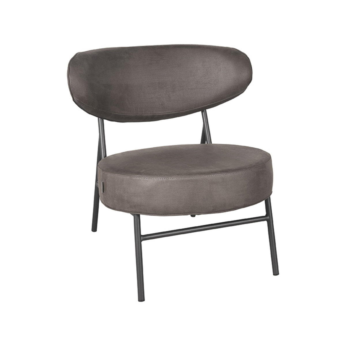 club voetstuk Atlantische Oceaan Fauteuil Zack 85x79x82 cm - LABEL51