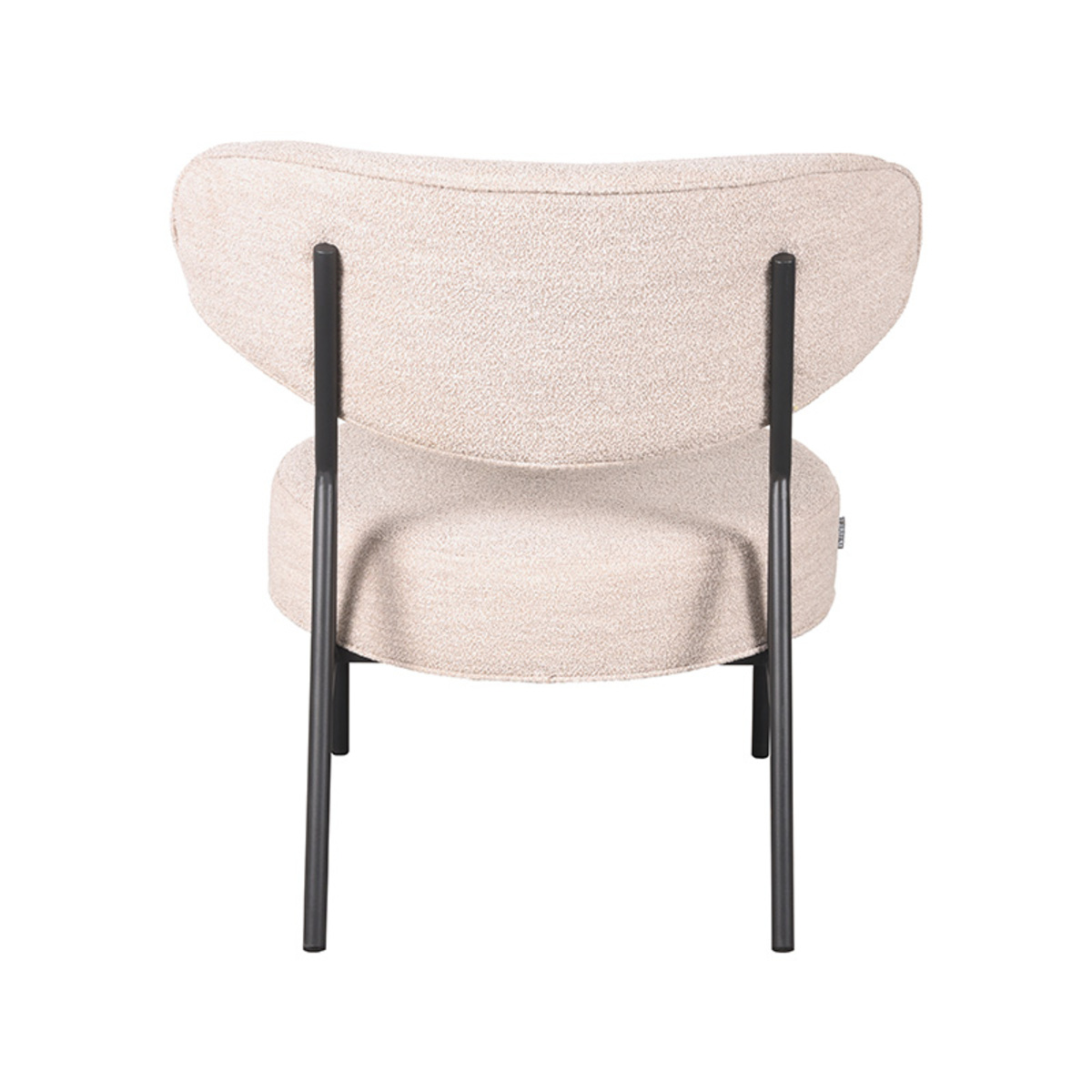 LABEL51 Fauteuil Zack - Naturel - Boucle