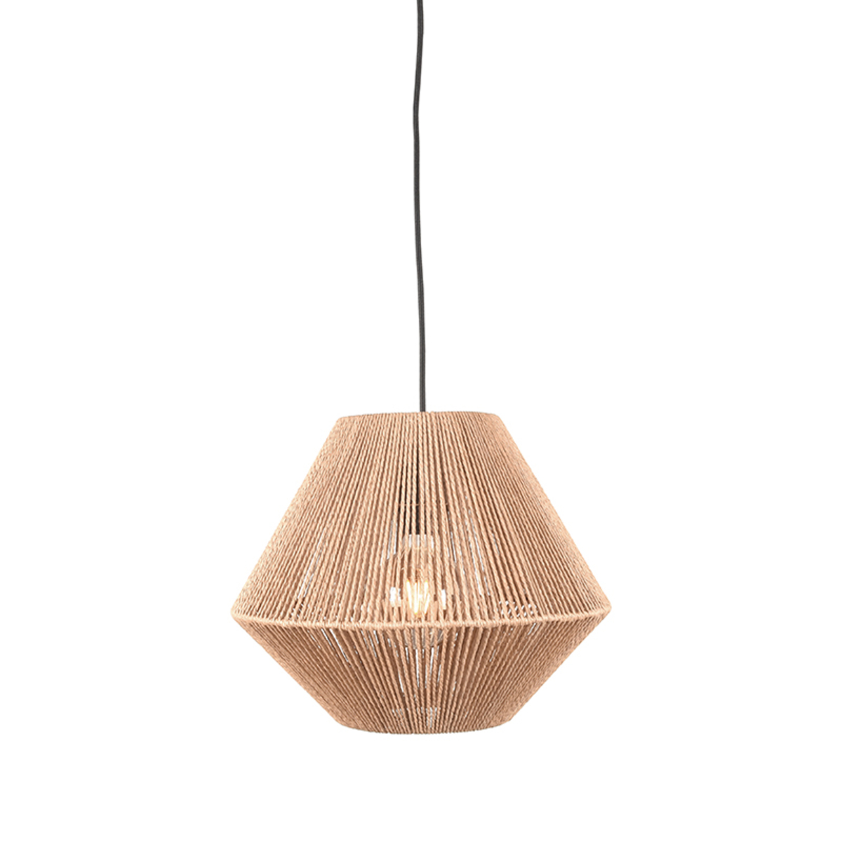 Hanglamp Ibiza - Naturel - Jute - 1-Lichts LABEL51