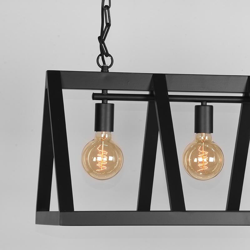 LABEL51 Hanglamp Roof - Zwart - Metaal
