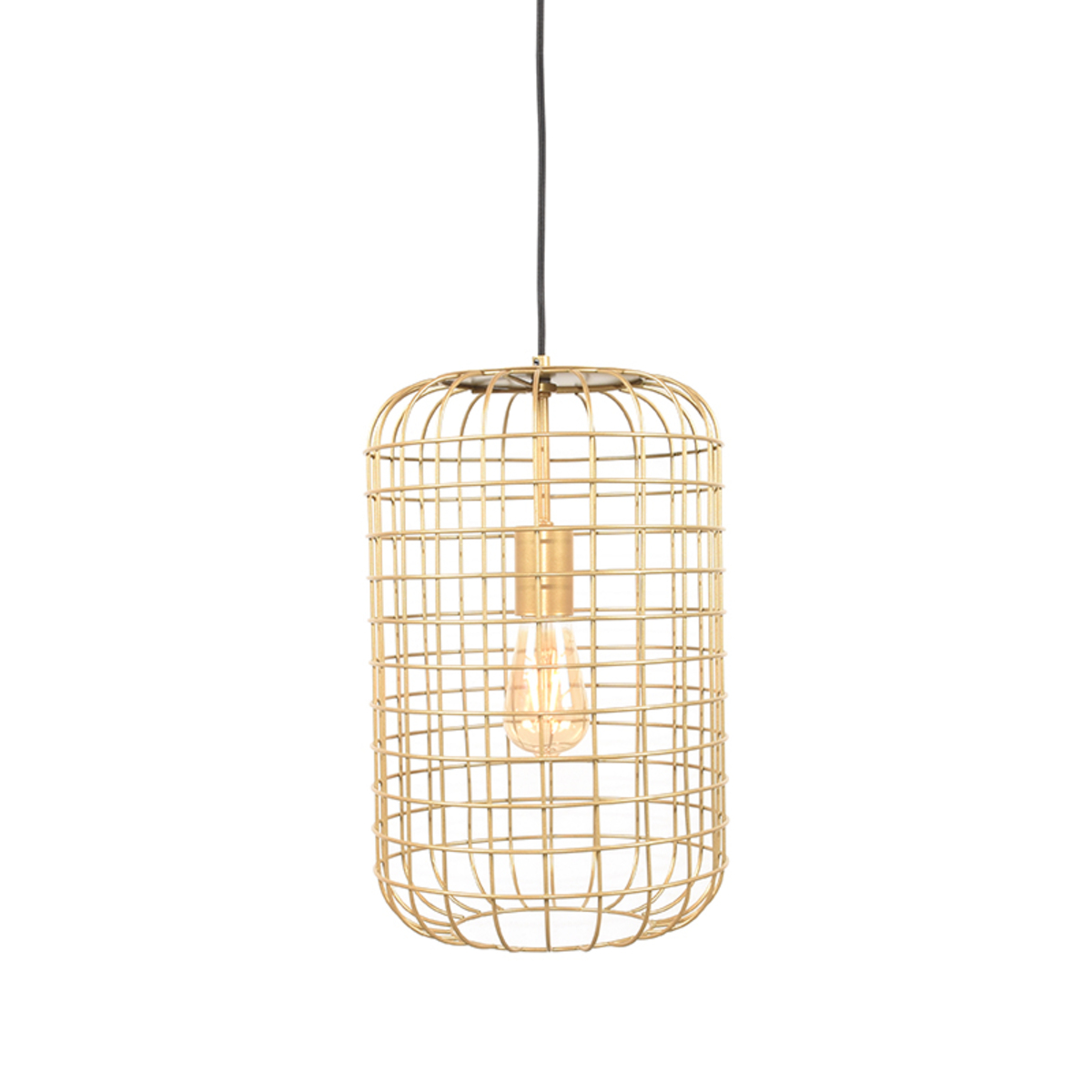 Hanglamp Solido - Goud - Metaal - 1-Lichts LABEL51