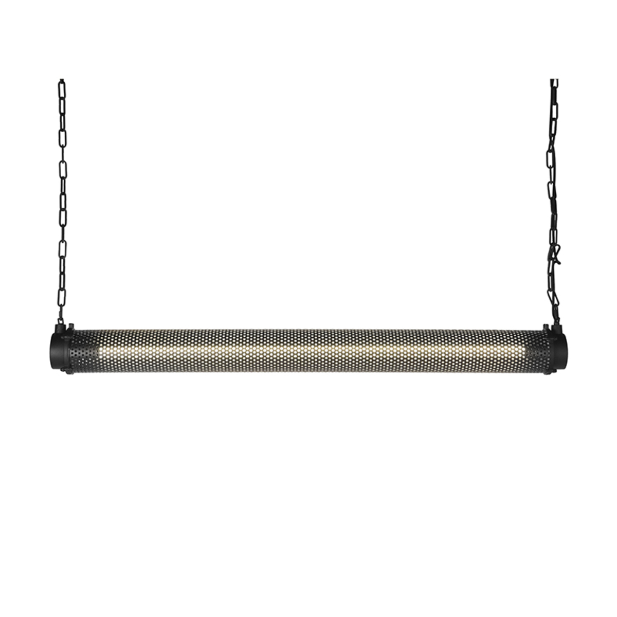 Hanglamp Tube - Zwart - Metaal - Modern - LABEL51