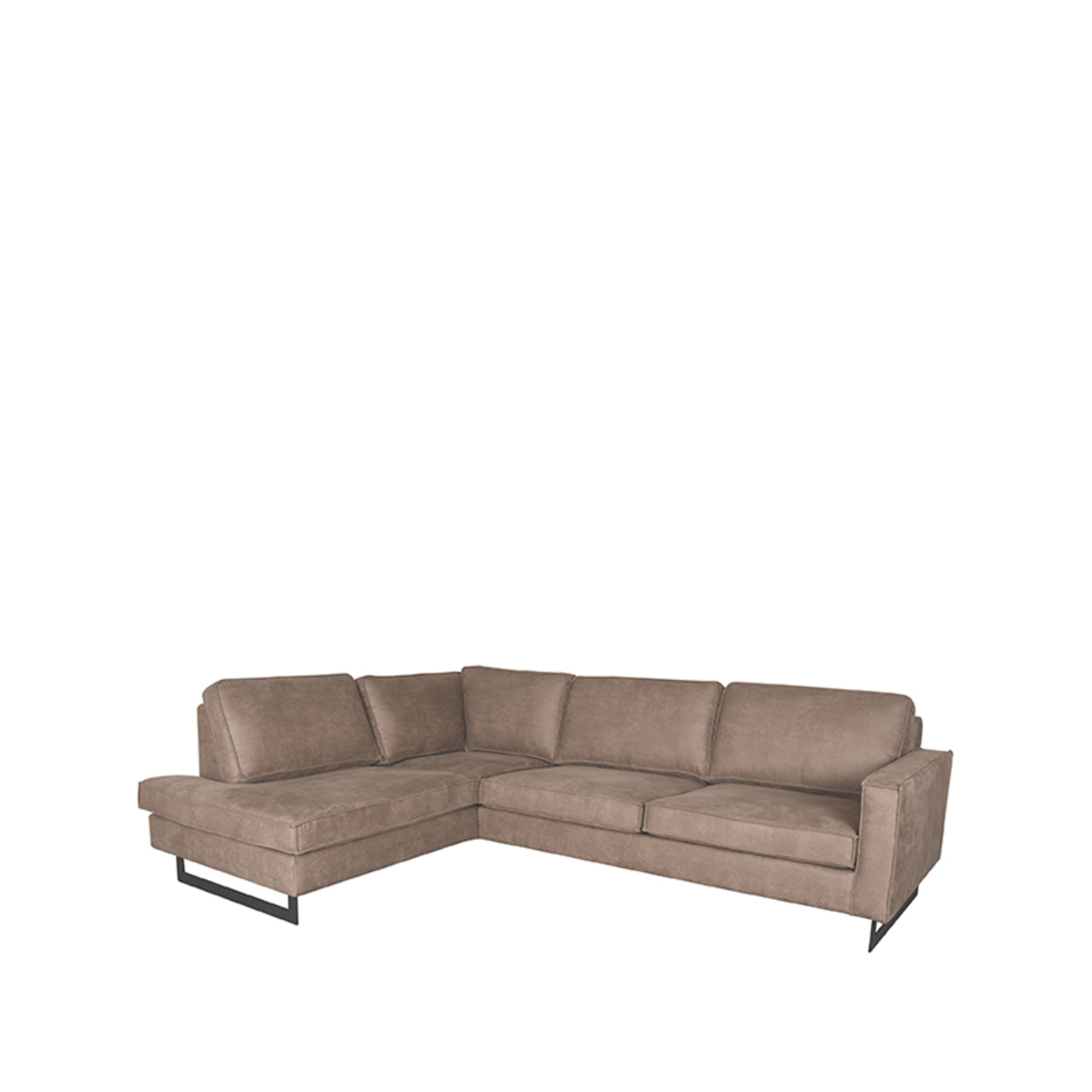 LABEL51 Bank Allure - Taupe - Stof - Links