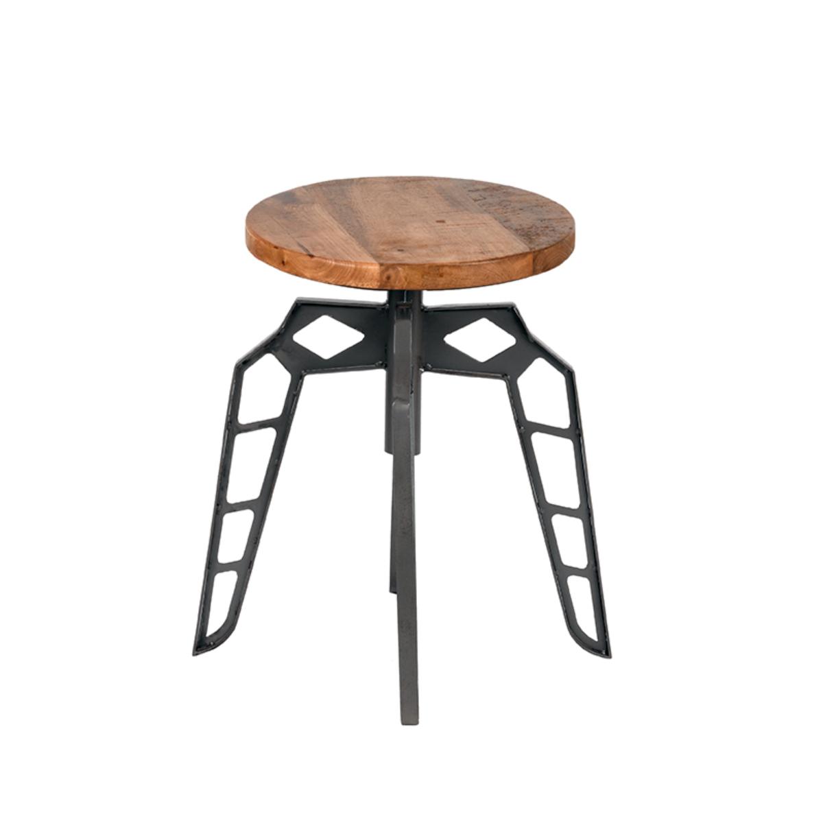 LABEL51 Kruk Pebble - Grijs - Mangohout