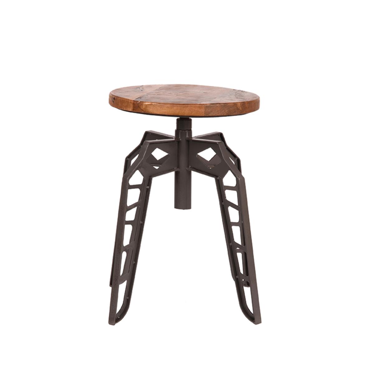 LABEL51 Kruk Pebble - Grijs - Mangohout