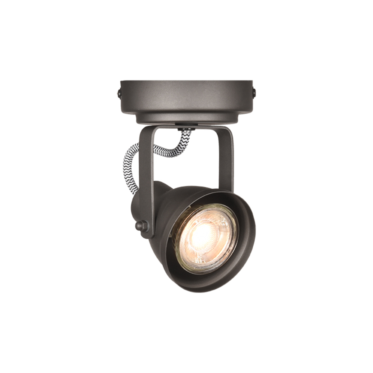 Spot Max led - Grijs - Metaal - 1-Lichts - LABEL51