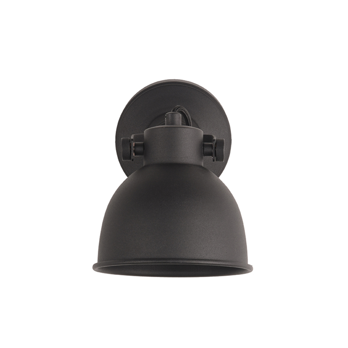 LABEL51 Wandlamp Bow - Zwart - Metaal - L