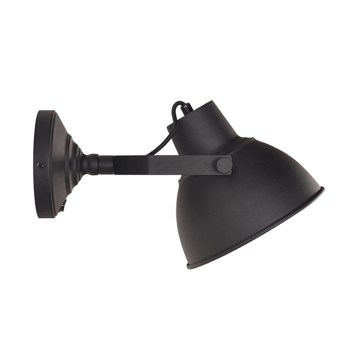 LABEL51 Wandlamp Raw - Zwart - Metaal - XL