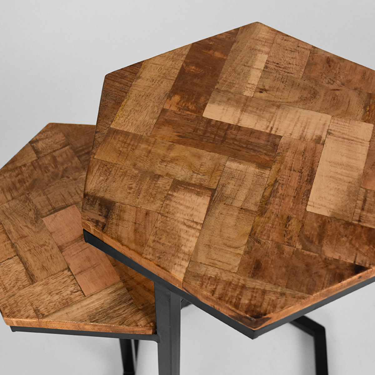 LABEL51 Bijzettafel Multi - Rough - Mangohout