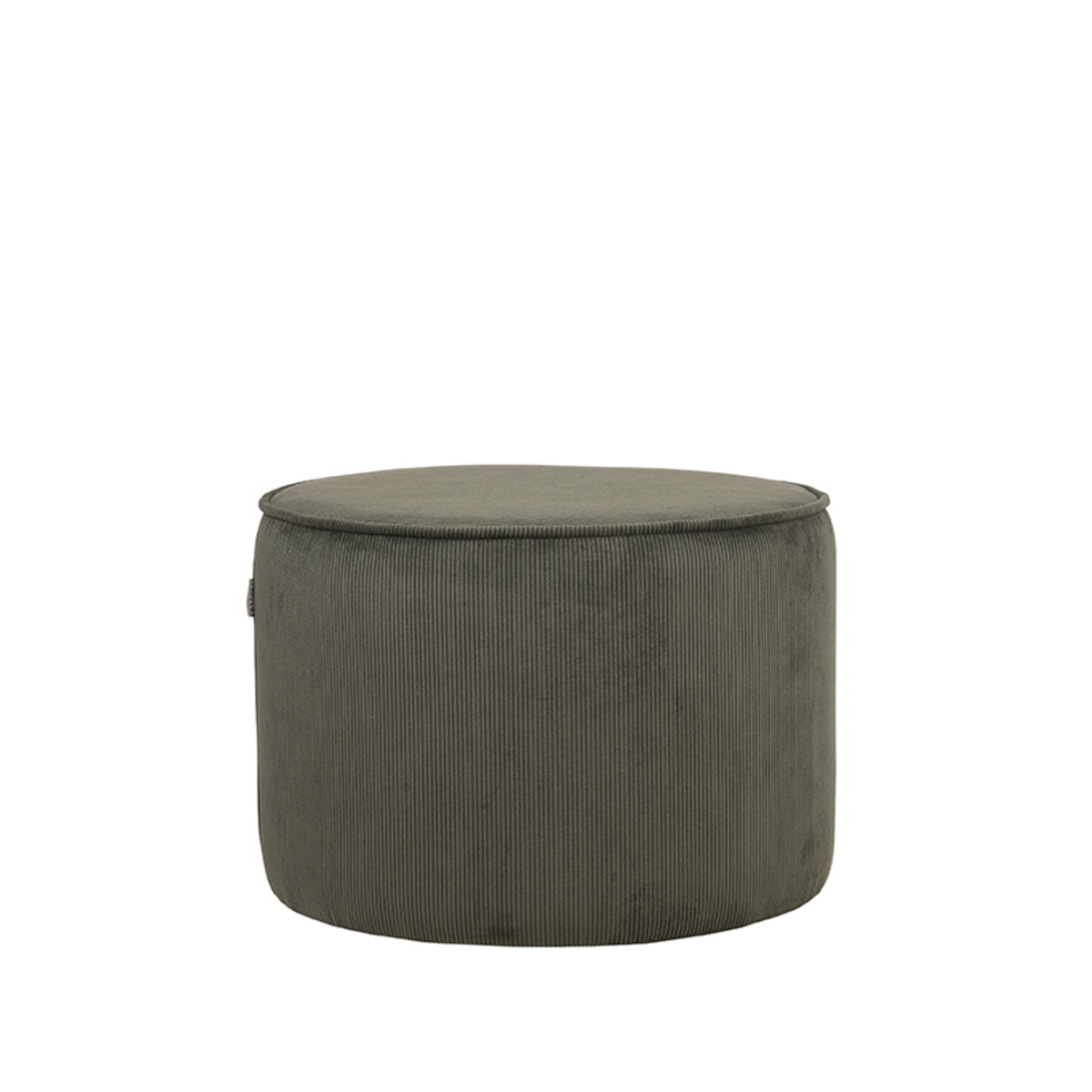 Poef Tibo - Army green - Ribcord - LABEL51