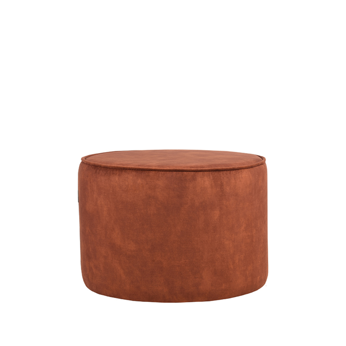 Poef Tibo - Rust - Velours - LABEL51