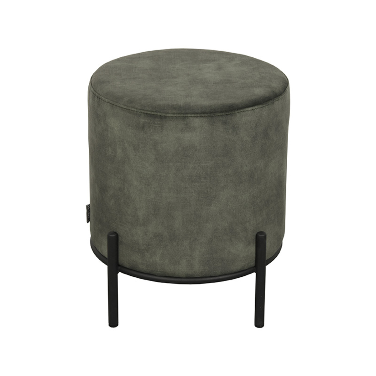 LABEL51 Poef Troy - Hunter - Velours - M