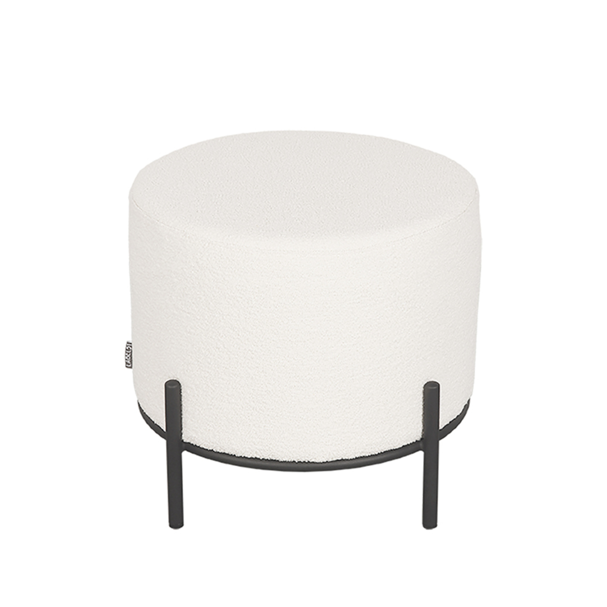 LABEL51 Poef Troy - Ivory - Boucle - L
