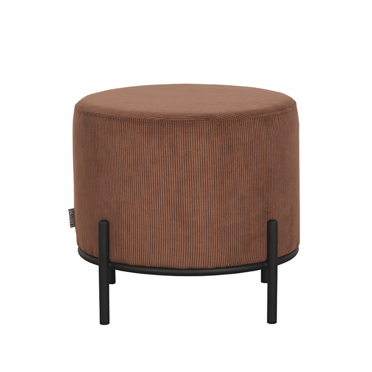 LABEL51 Poef Troy - Rust - Velours