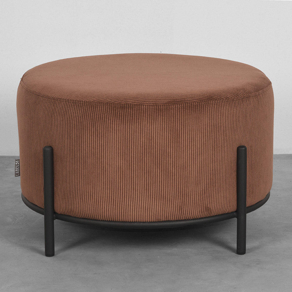 LABEL51 Poef Troy - Rust - Ribcord - XL