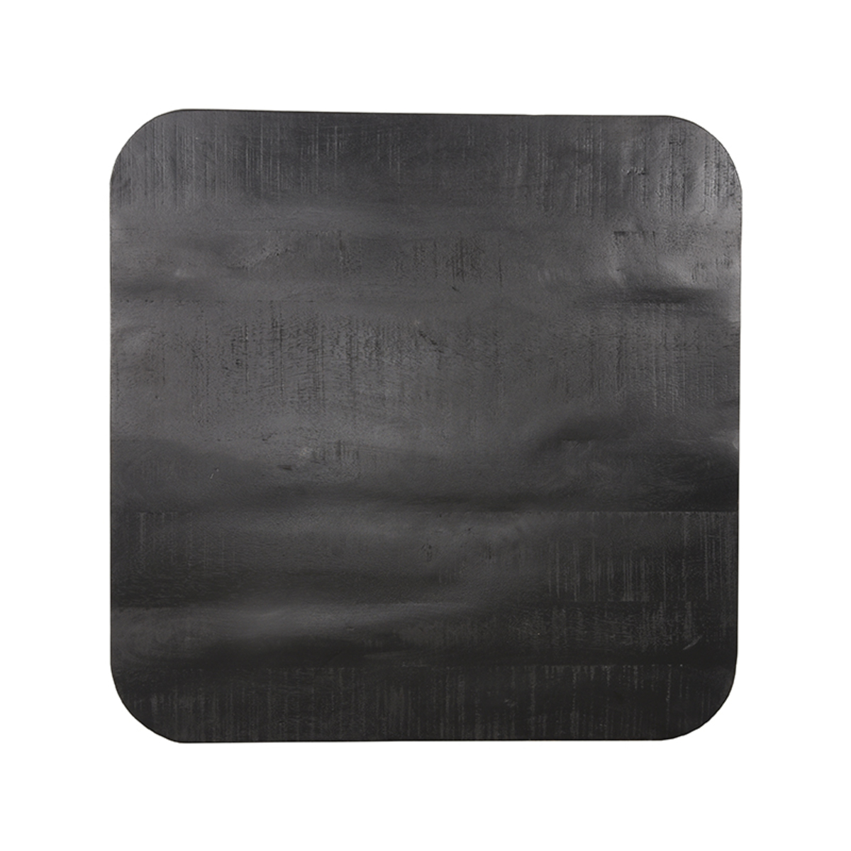 LABEL51 Eetkamertafel Tafelblad Sloppy Edge - Zwart - Mangohout - 70 cm
