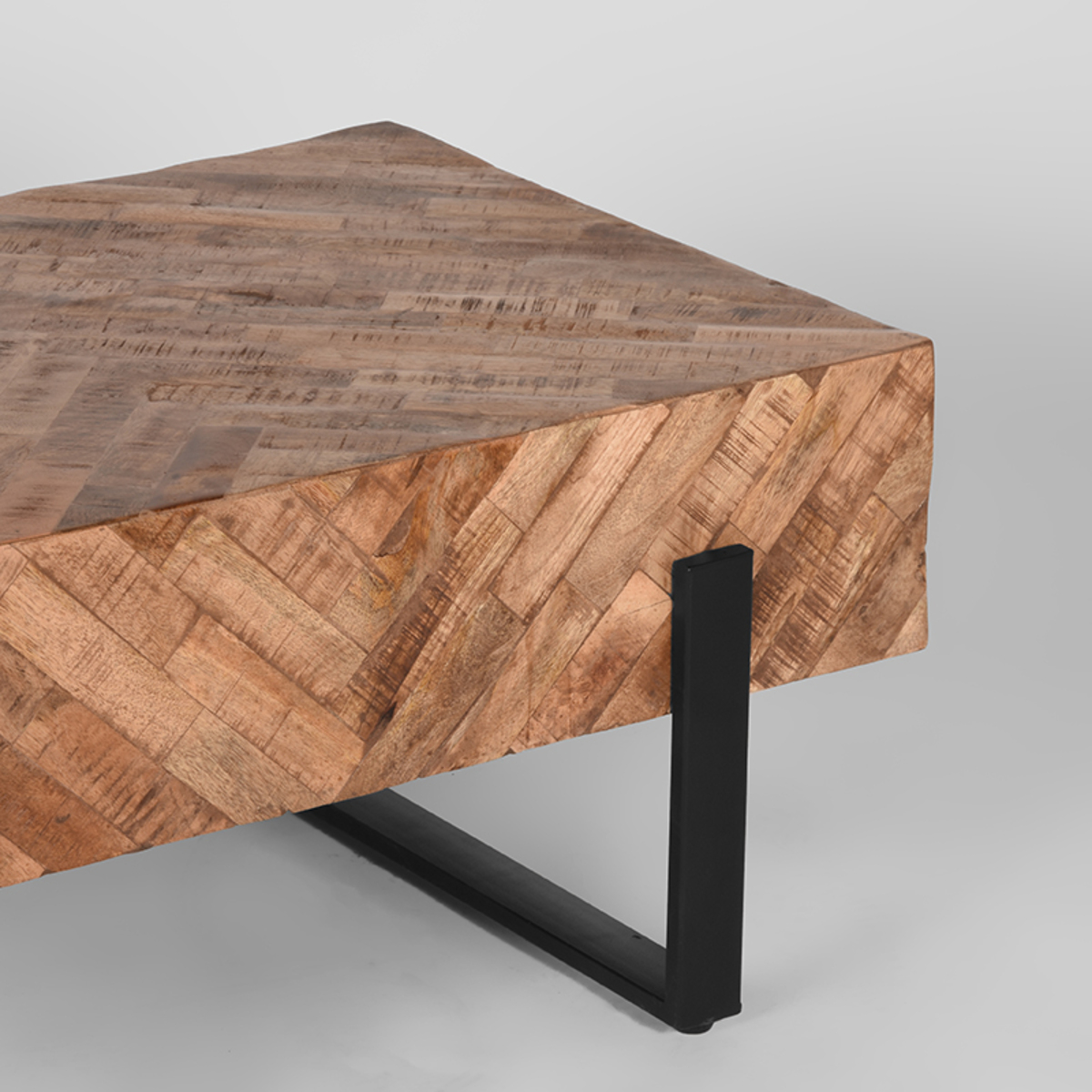 LABEL51 Salontafel Float - Rough - Mangohout