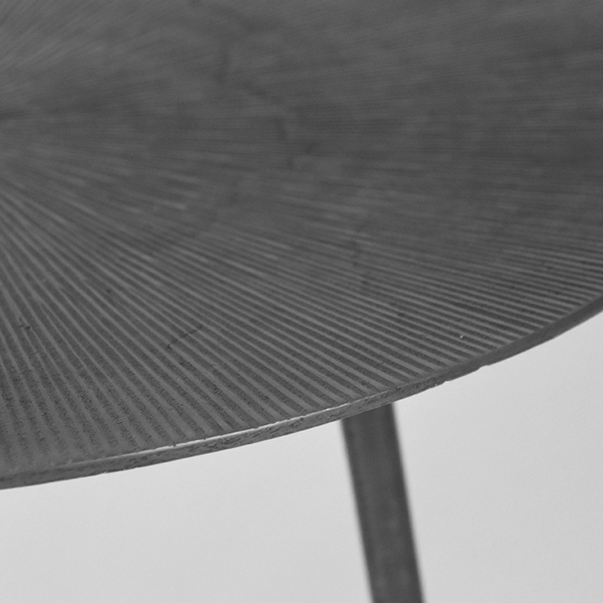 LABEL51 Salontafel Nobby - Antiek ash - Metaal - 50 cm