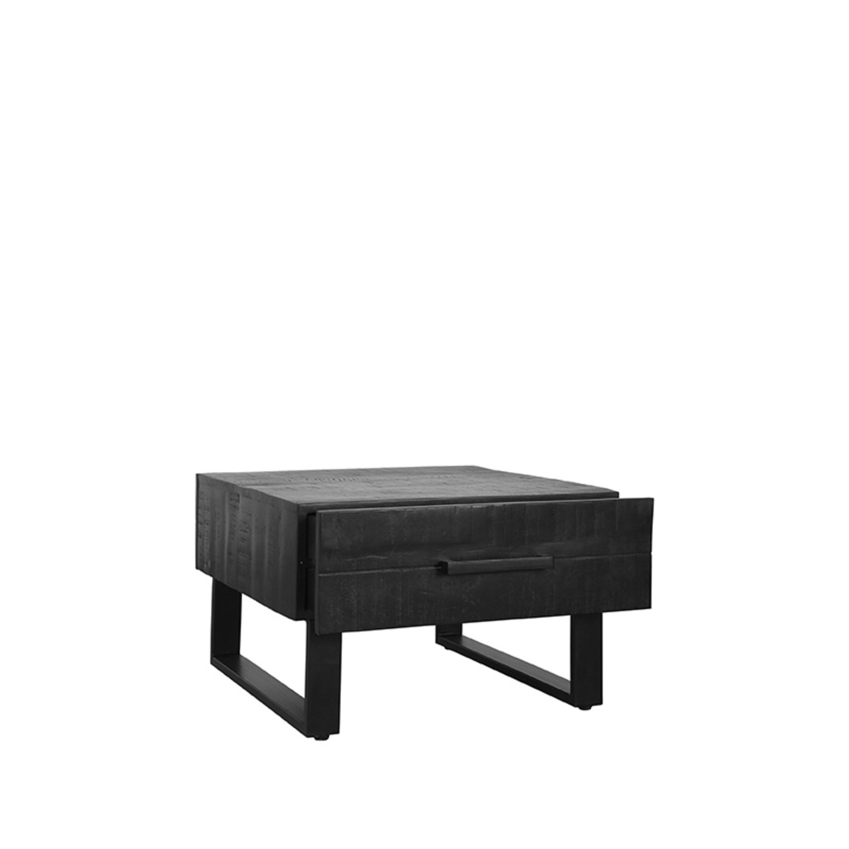 LABEL51 Salontafel Santos - Zwart - Mangohout