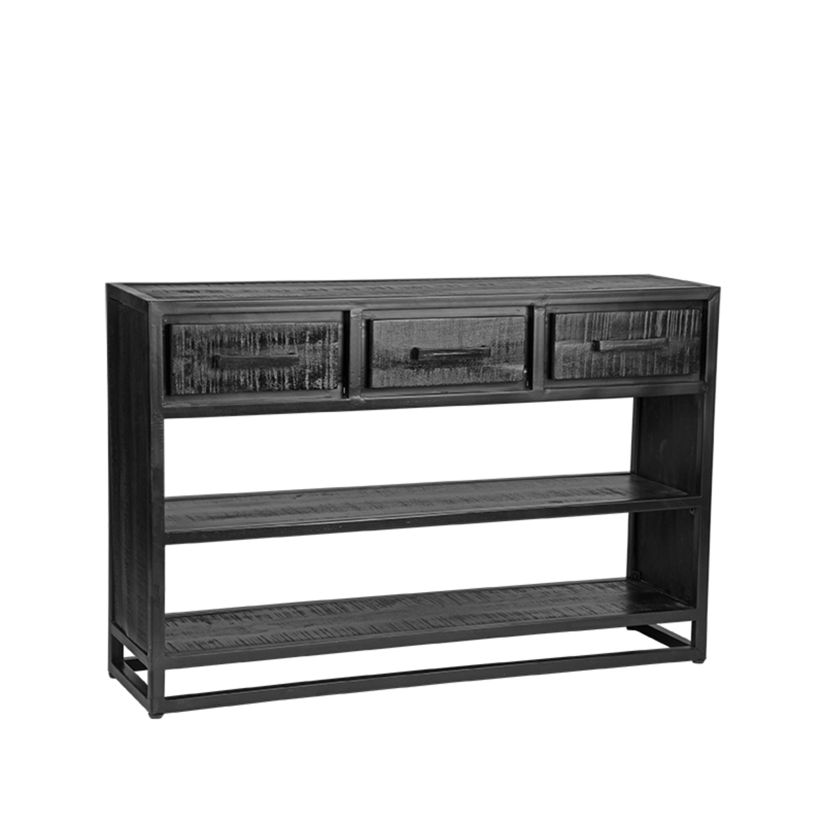 Sidetable Chili - Zwart - Mangohout - LABEL51