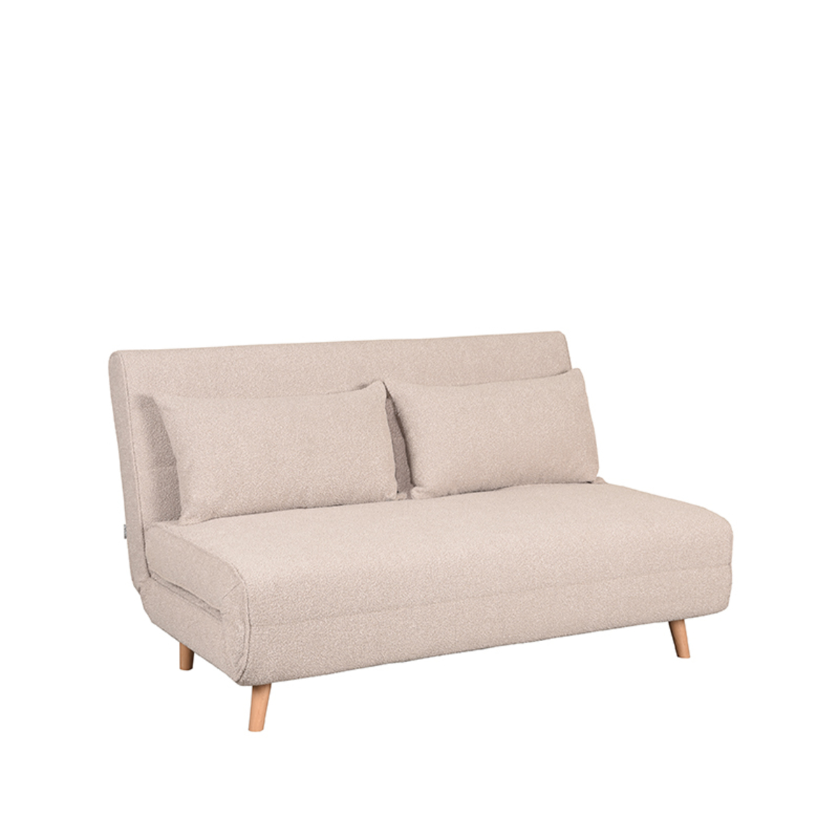 Slaapbank Double - Naturel - Boucle - Double | Naturel Poot - LABEL51