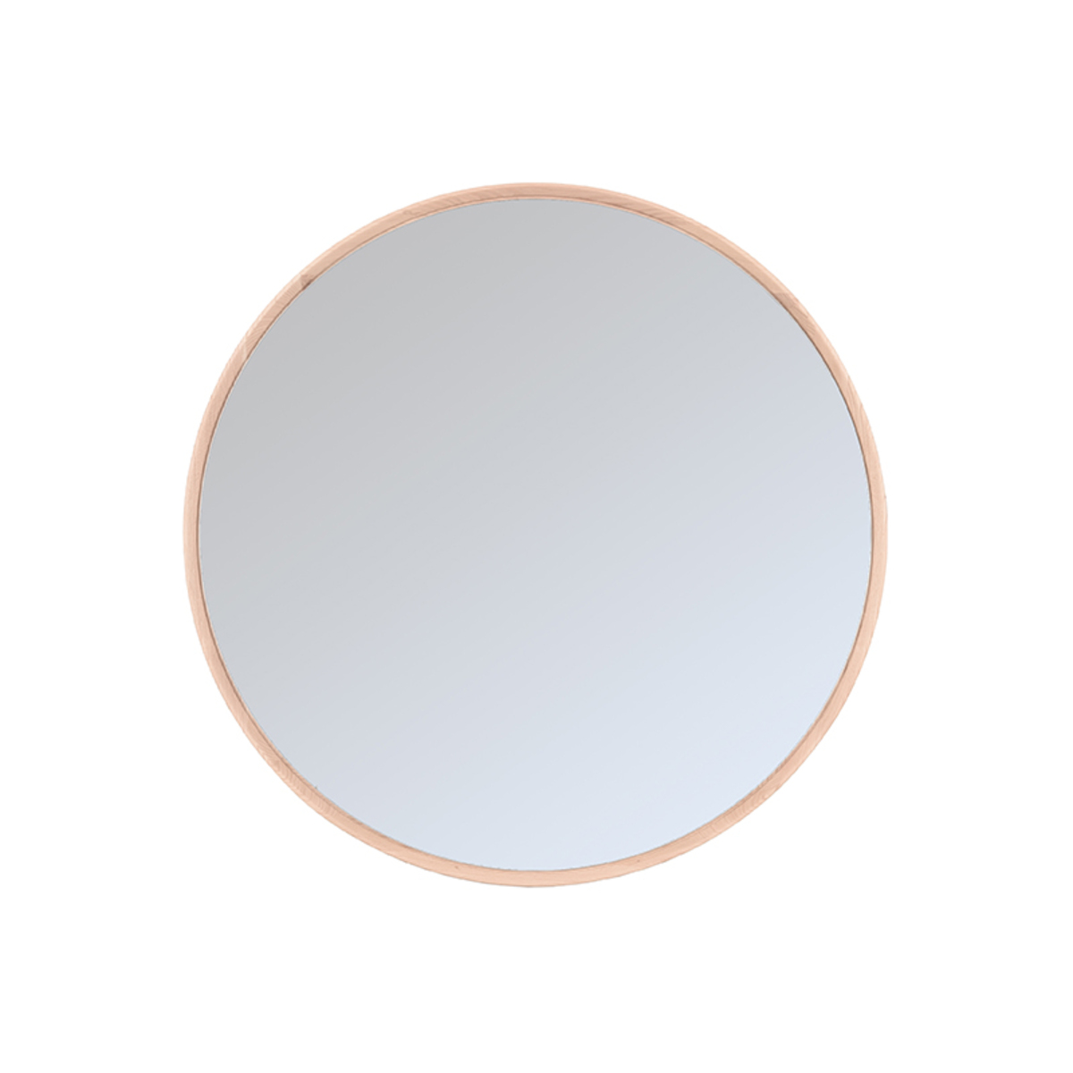 Spiegel Oliva - Naturel - Eiken - 90 cm - LABEL51