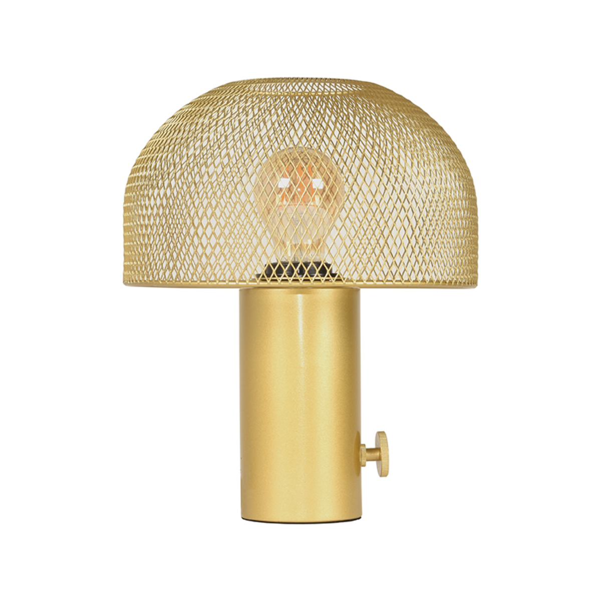 Tafellamp Fungo - Goud - Metaal - LABEL51