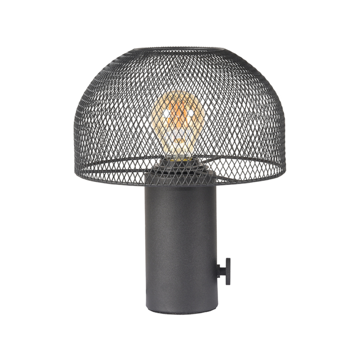Tafellamp Fungo - Zwart - Metaal LABEL51