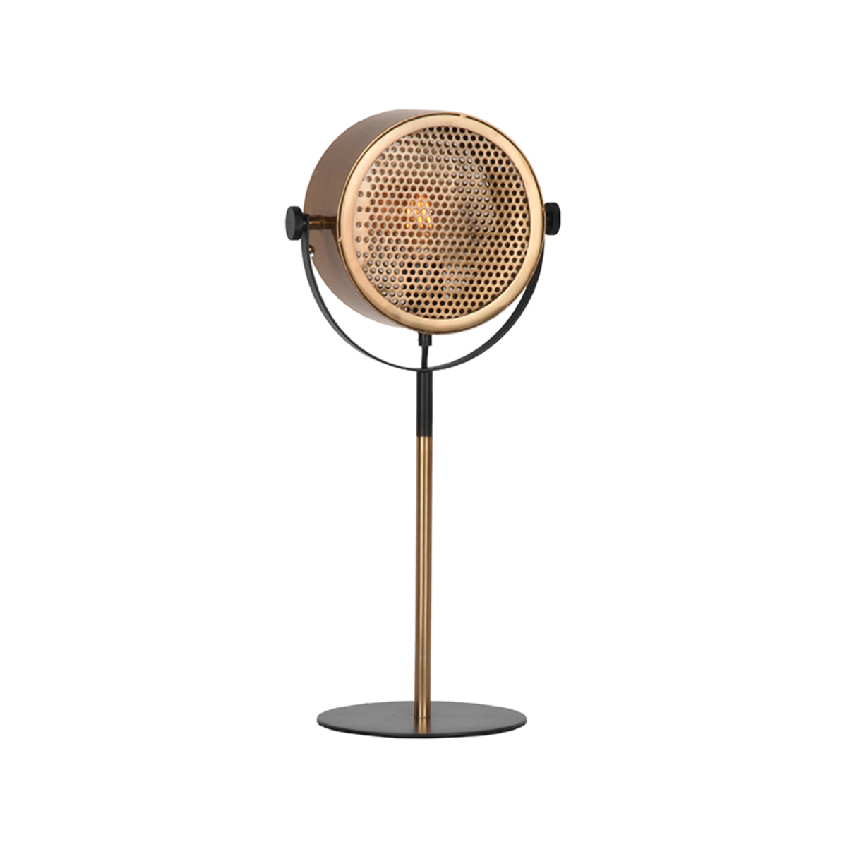 Tafellamp Muse - Antiek goud - Metaal - LABEL51
