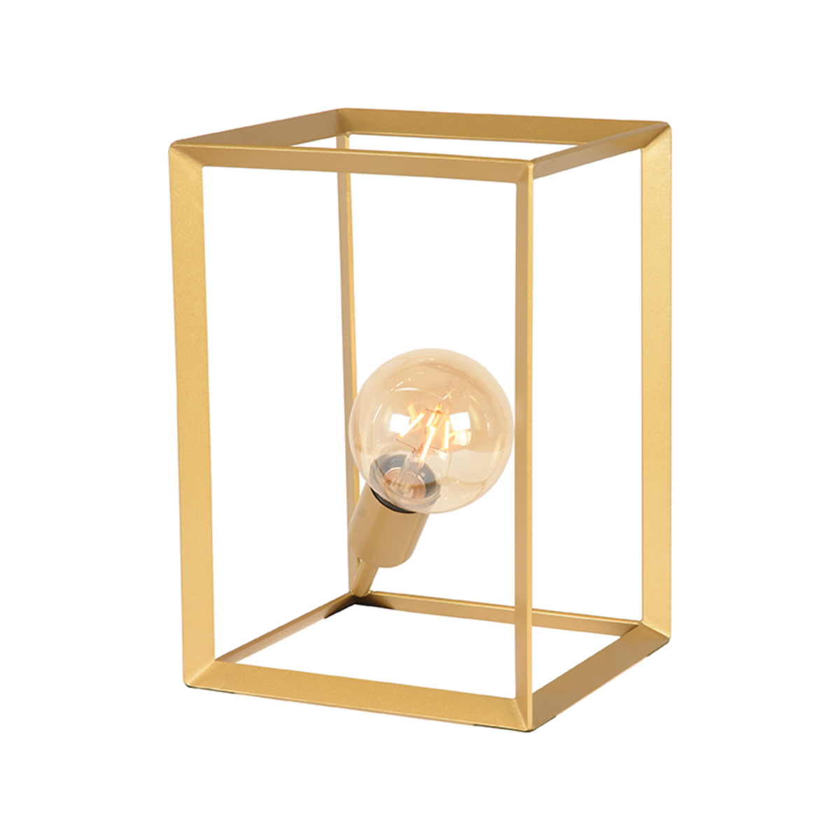 Tafellamp Tetto - Metaal - Antiek goud - LABEL51