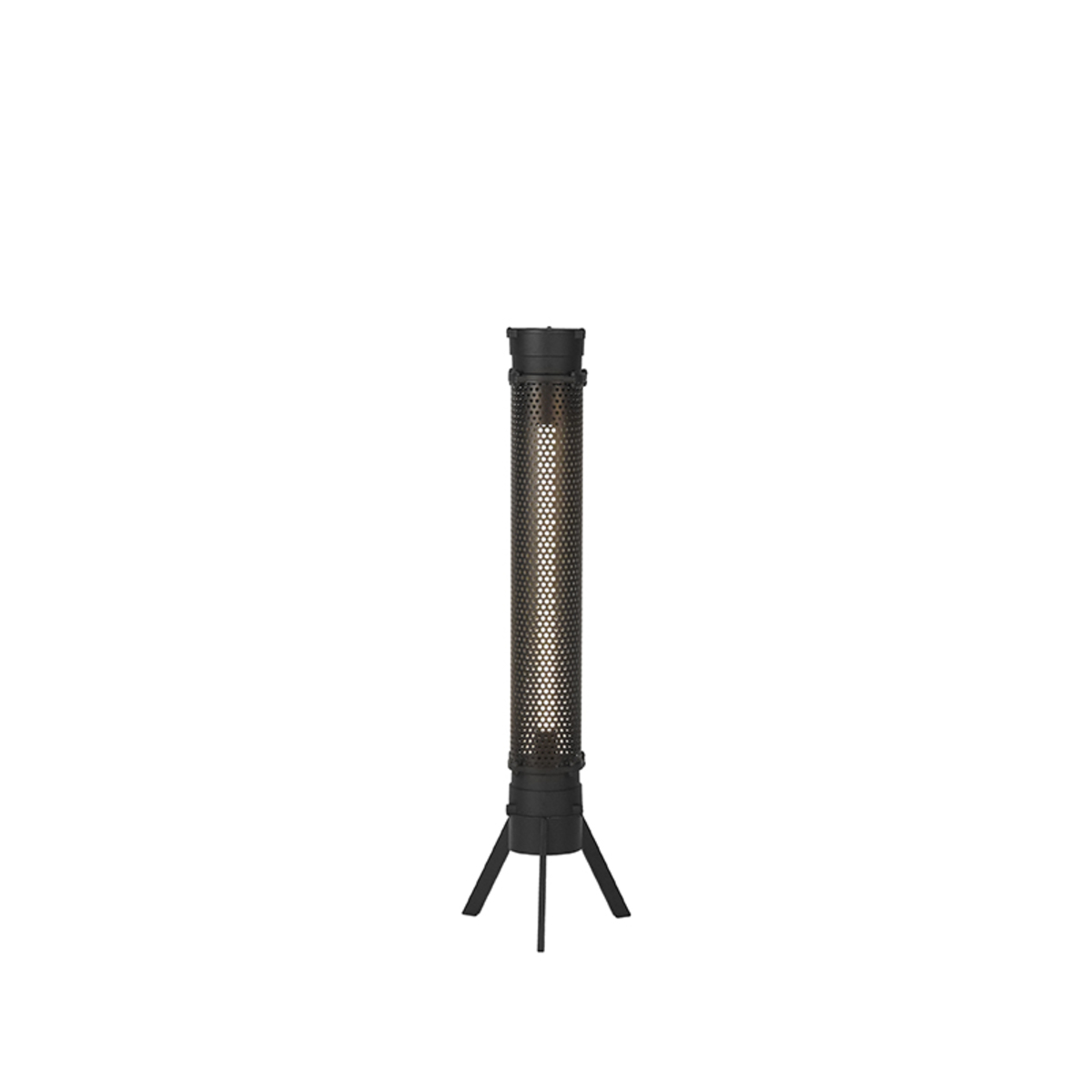 Tafellamp Tube - Zwart - Metaal - Modern - LABEL51