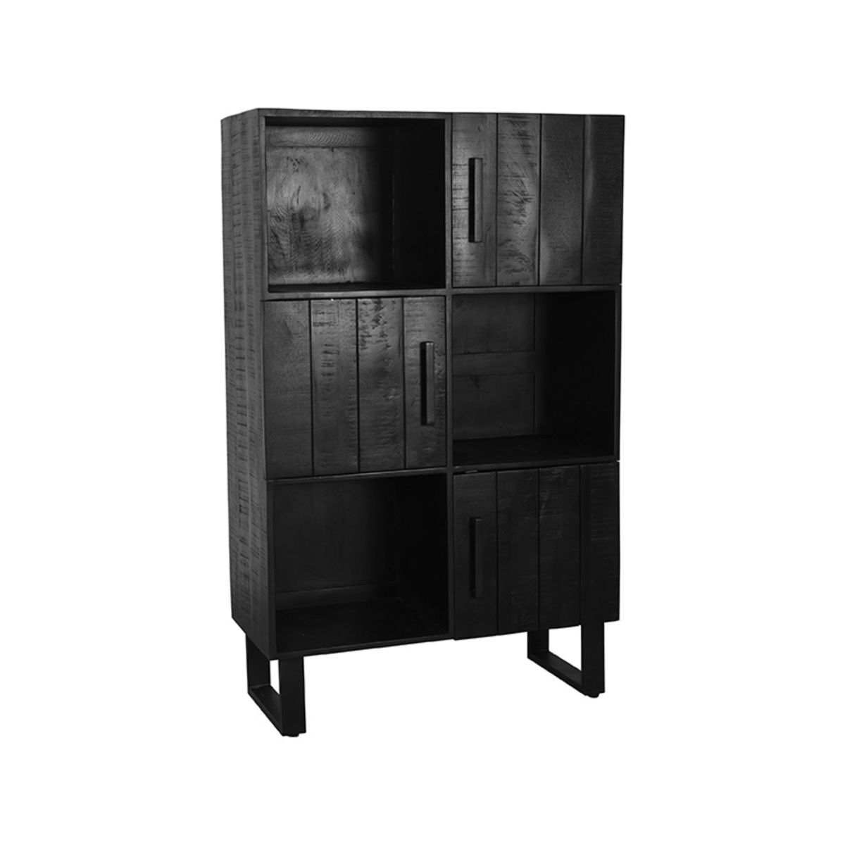 https://www.label51.nl/media/catalog/product/V/a/Vakkenkast_Santos_Zwart_Mangohout_94x40x150_cm_Perspectief.jpg