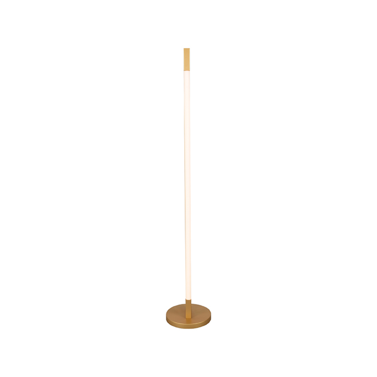 LABEL51 Vloerlamp Futuro - Antiek goud - Metaal