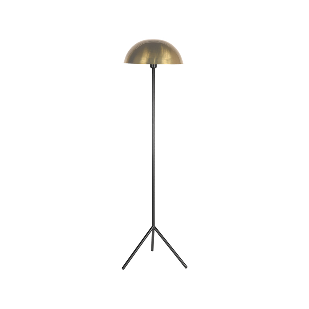 Vloerlamp Globe - Antiek goud - Metaal - LABEL51