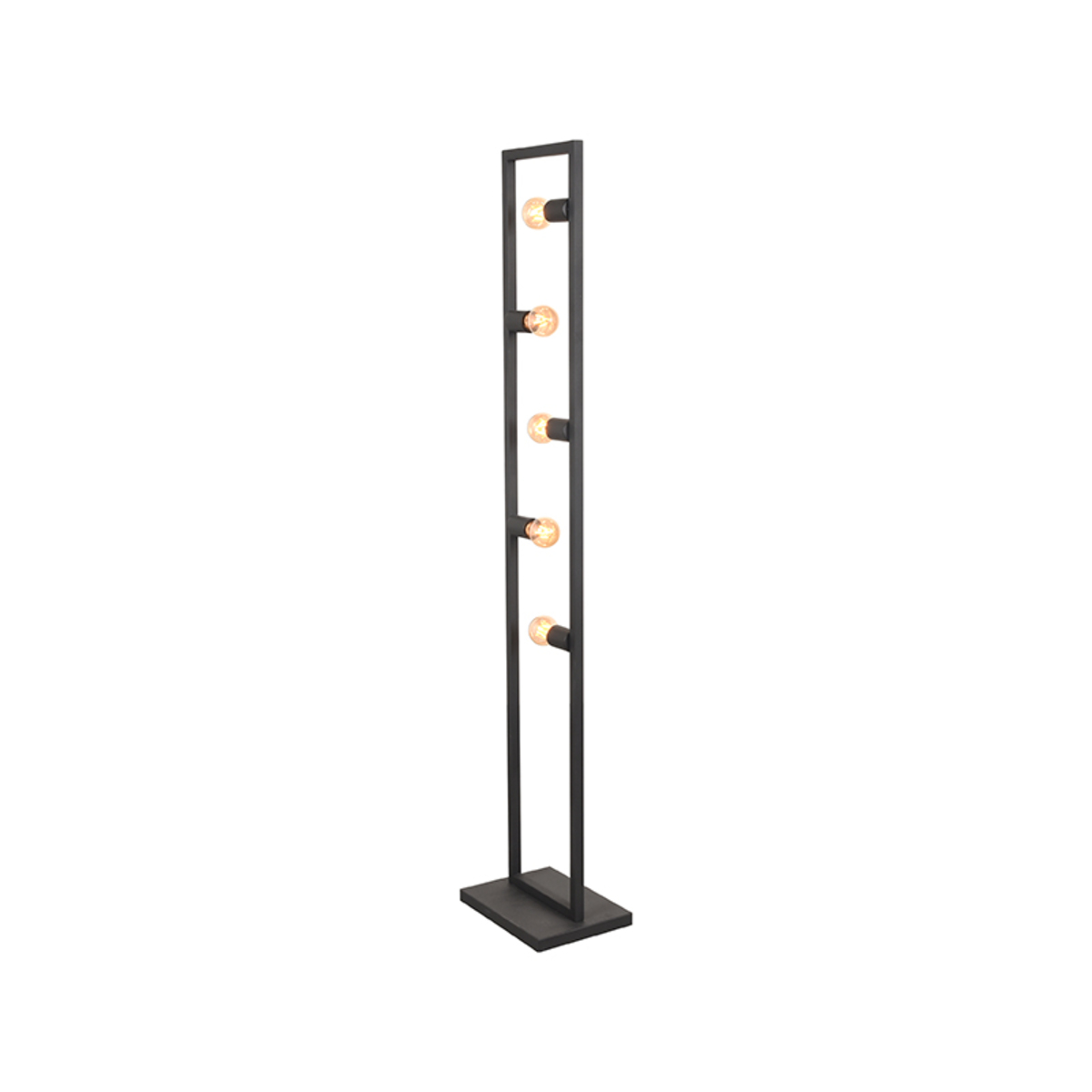 Vloerlamp Quadrato - Zwart - Metaal LABEL51