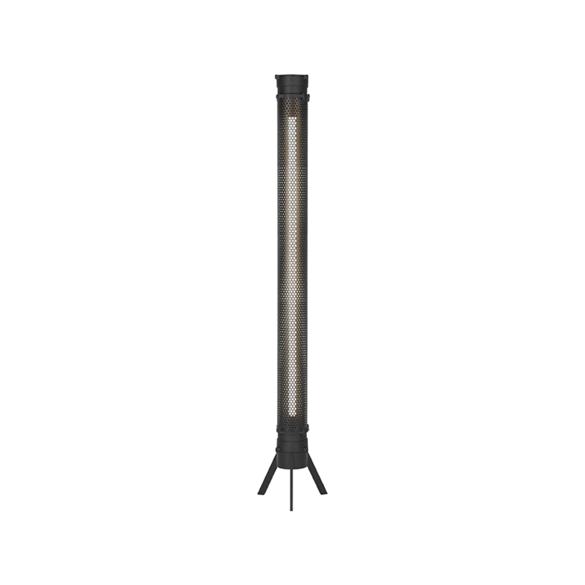 LABEL51 Vloerlamp Tube - Zwart - Metaal