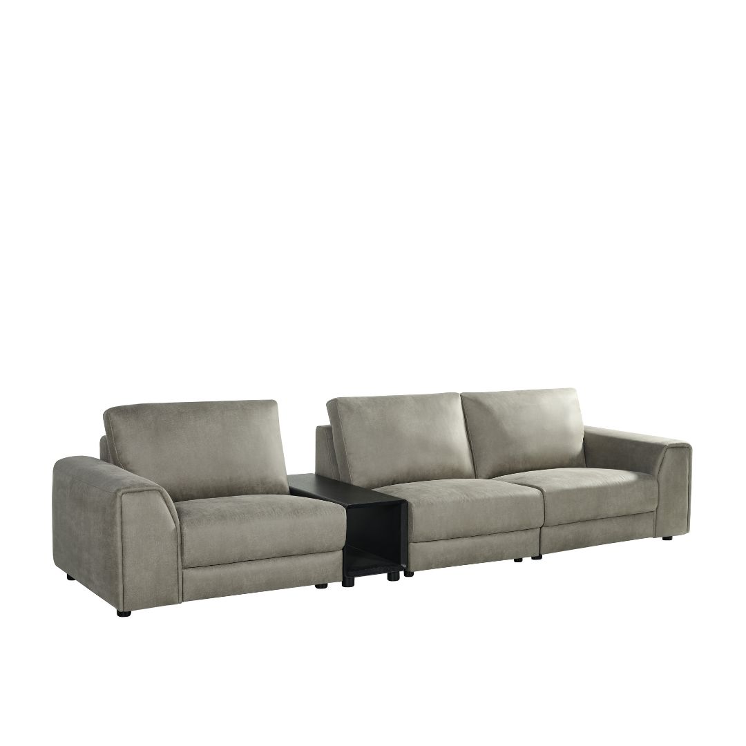 Bank Tivoli - Taupe - Bruin - Micro Suede - Design - LABEL51