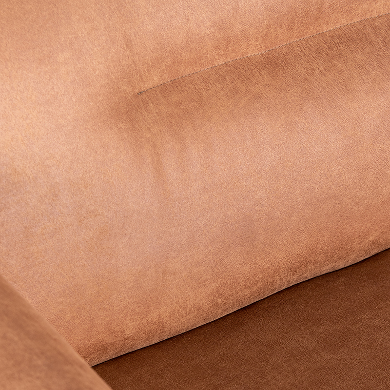 LABEL51 Bank Napoli - Cognac - Micro Suede