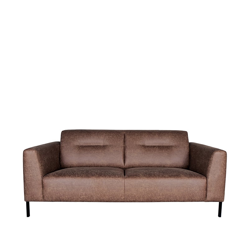 LABEL51 Bank Napoli - Bruin - Microfiber - 2,5-Zits
