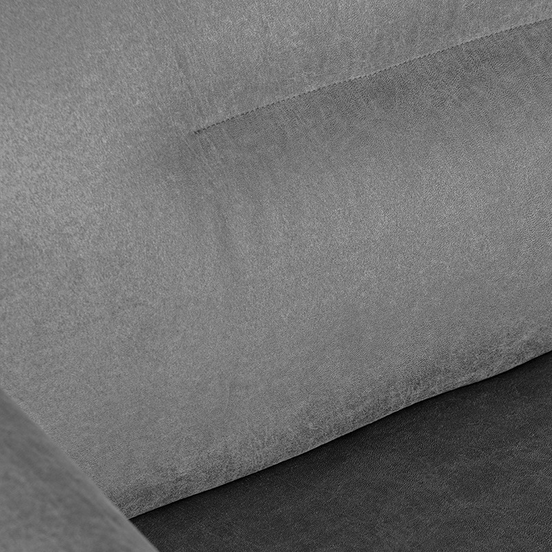 LABEL51 Bank Napoli - Antraciet - Micro Suede - 2-Zits + Hoek + 2-Zits