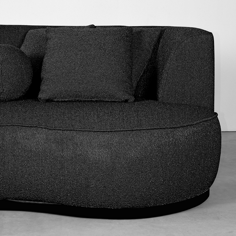 LABEL51 Bank Salo - Antraciet - Boucle