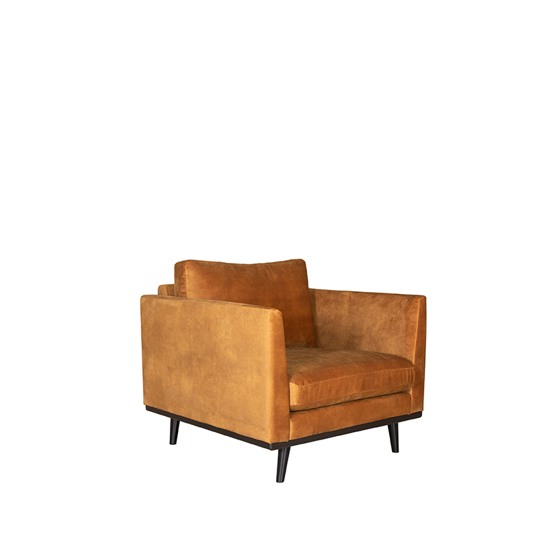 LABEL51 Bank Siena - Oker - Velours - 1-Zits