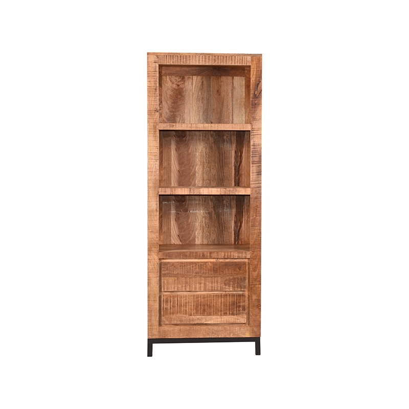 LABEL51 Boekkast Ghent - Rough - Mangohout
