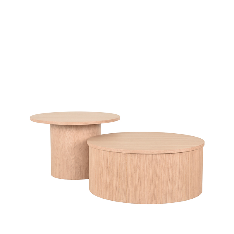 LABEL51 Salontafel Oliva - Naturel - Eiken